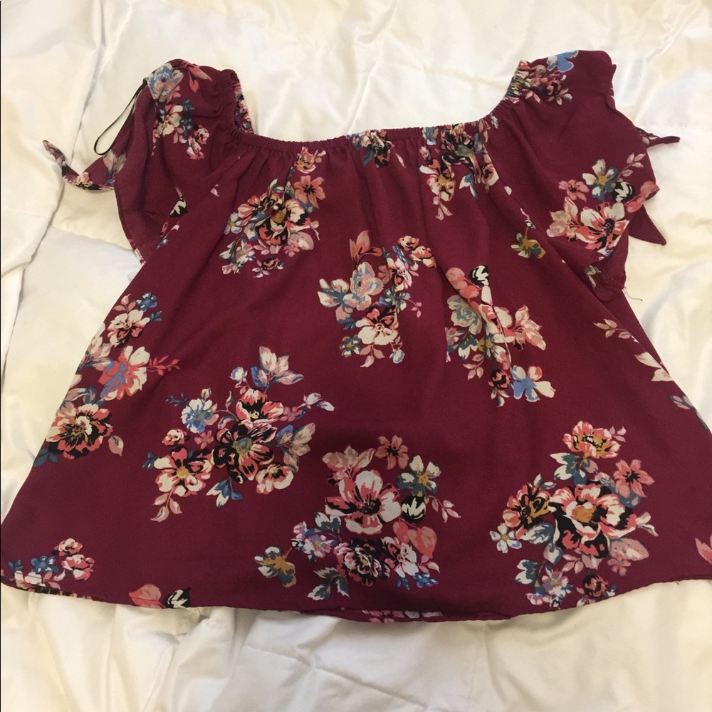 Off shoulder top